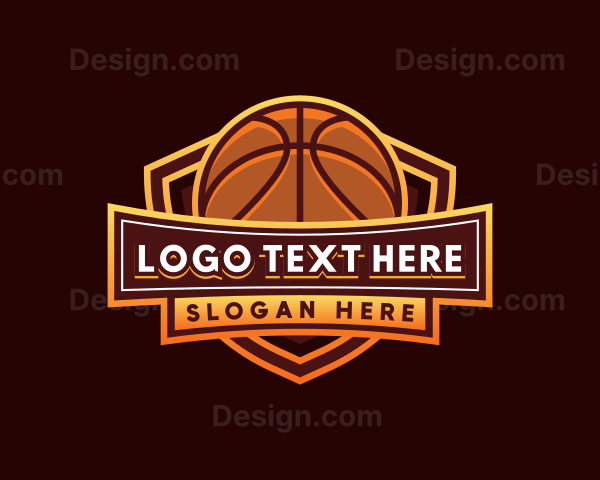 Basketball League Sports Logo