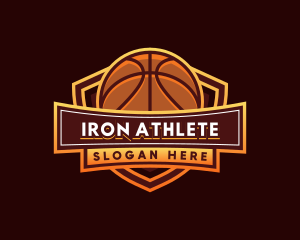 Basketball League Sports logo design