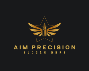 Winged Bullet Star logo