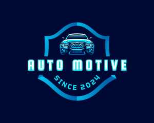 Auto Sedan Car logo design