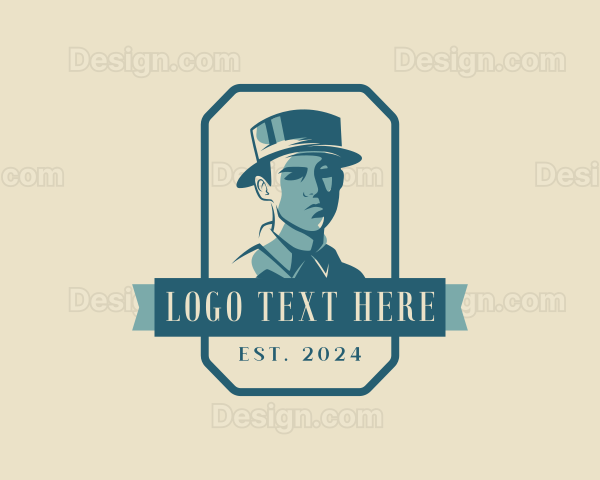 Gentleman Menswear Fashion Logo