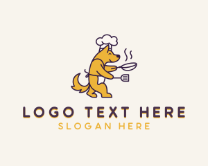 Dog Chef Cooking logo