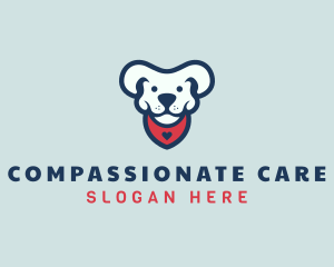 Dog Puppy Pet Care logo design