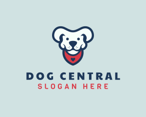 Dog Puppy Pet Care logo design