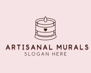 Candle Home Decor logo design