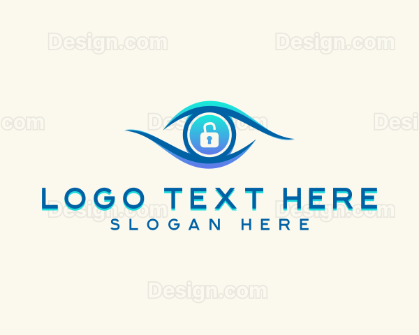 Eye Lock Security Logo