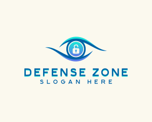 Eye Lock Security logo design