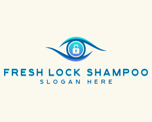 Eye Lock Security logo design