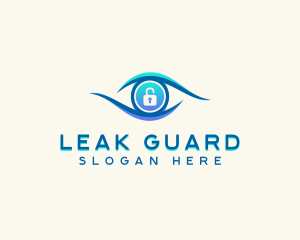 Eye Lock Security logo design