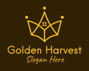 Golden Crown Realty logo design