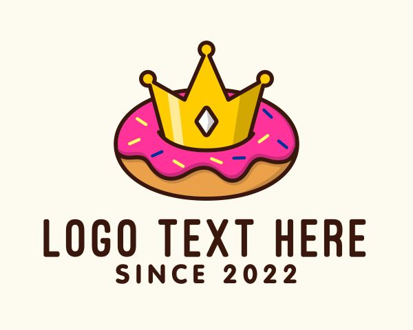 Doughnut logo example 2