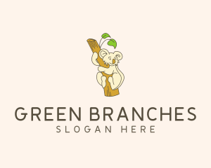 Nature Branch Koala logo design