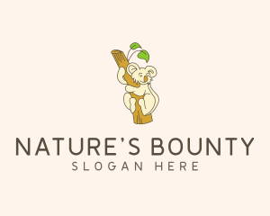 Nature Branch Koala logo design