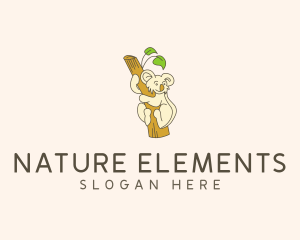 Nature Branch Koala logo design