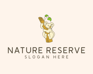 Nature Branch Koala logo design