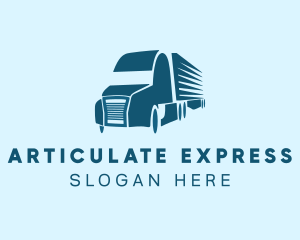 Express Moving Truck logo design