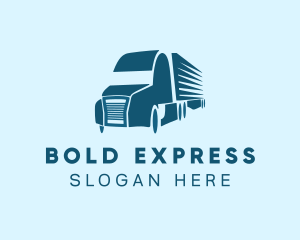 Express Moving Truck logo design