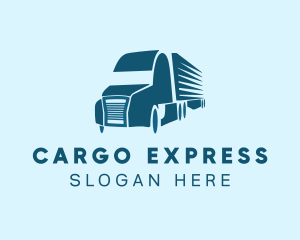 Express Moving Truck logo design