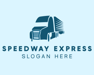 Express Moving Truck logo design