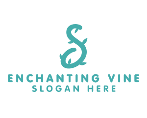 Blue S Vine logo