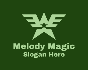 Military Star Wings  logo