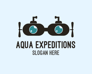 Submarine Diving Goggles  logo