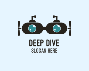 Submarine Diving Goggles  logo