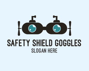 Submarine Diving Goggles  logo