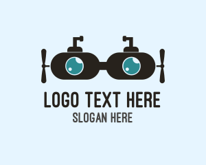 Submarine Diving Goggles  logo