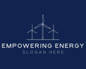 Industrial Windmill Structure logo design