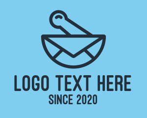 Blue Mixing Bowl Mail logo