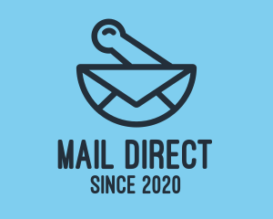Blue Mixing Bowl Mail logo