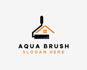 Paint Roller Renovation logo design