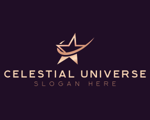 Celestial Star Swoosh logo