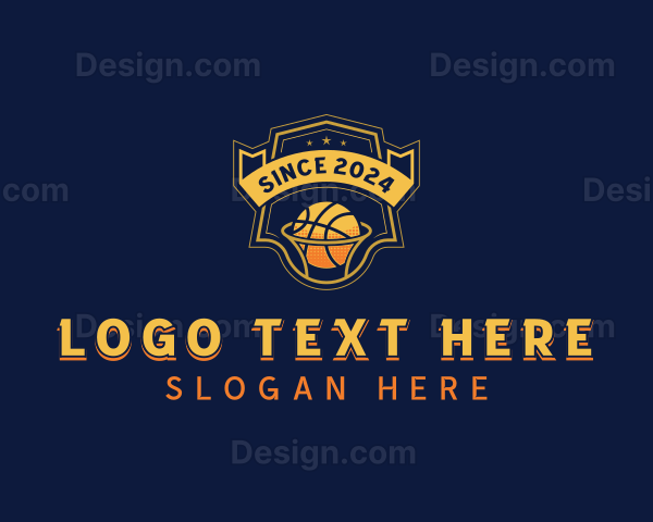 Athletic Basketball Sports Logo