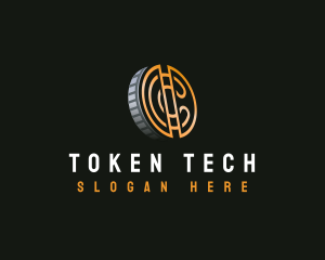 Cryptocurrency Digital Coin logo