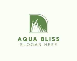 Green Field Backyard  logo design