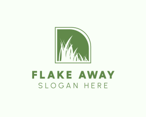 Green Field Backyard  logo design