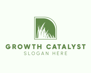 Green Field Backyard  logo design