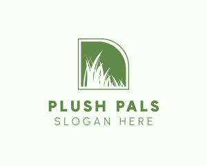 Green Field Backyard  logo design