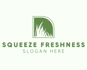 Green Field Backyard  logo design