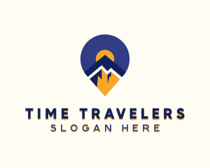 Mountain Travel Navigator logo design