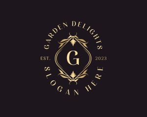 Luxury Nature Floral logo design