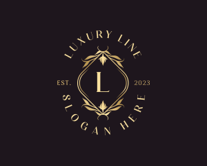 Luxury Nature Floral logo design