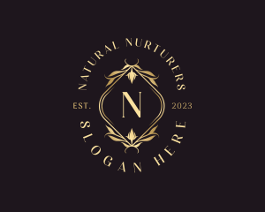 Luxury Nature Floral logo design