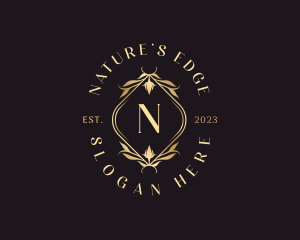 Luxury Nature Floral logo design