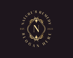 Luxury Nature Floral logo design