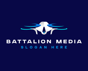 Drone Technology Media logo design