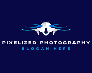 Drone Technology Media logo design