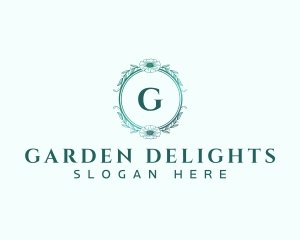 Gardening Petal Organic logo design